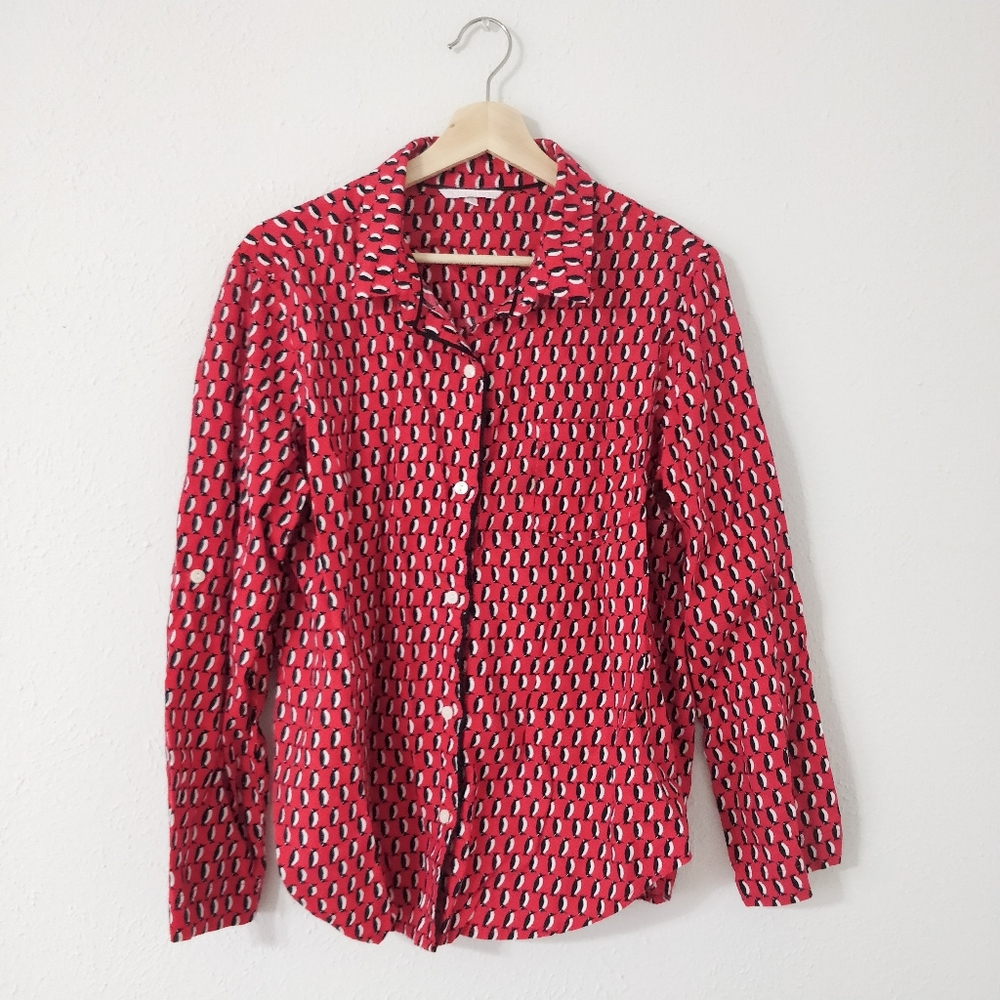 Victoria's Secret Red Penguin Night Shirt